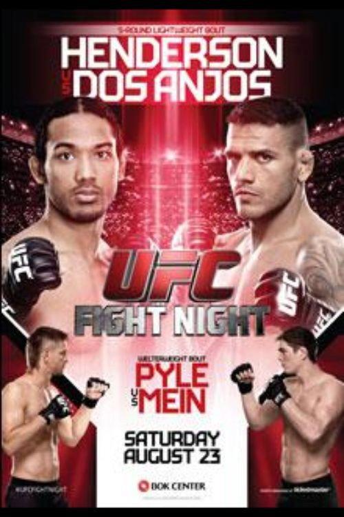 UFC Fight Night 49: Henderson vs. Dos Anjos 2014 official movie poster