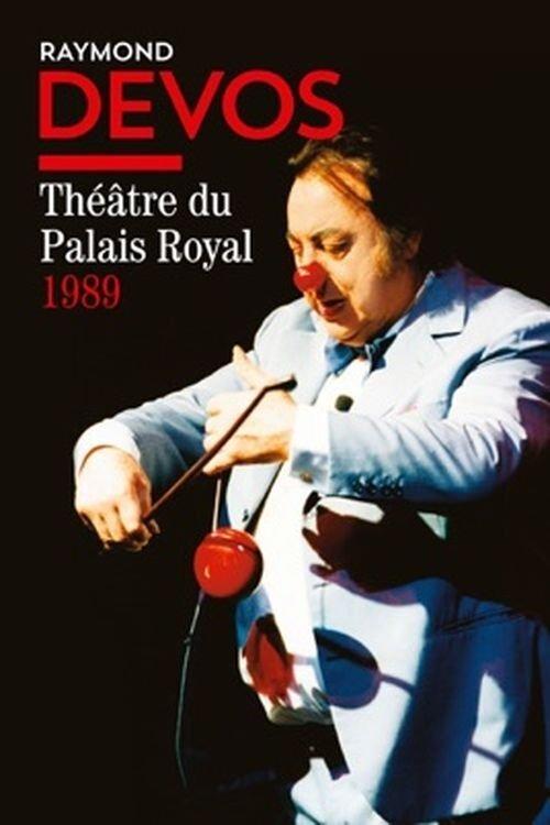 Raymond Devos - Au Palais Royal 1989 official movie poster