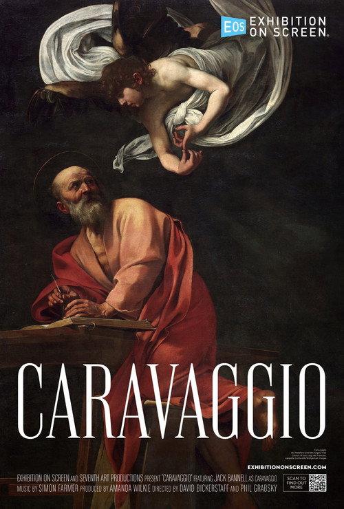 Caravaggio 2025 official movie poster