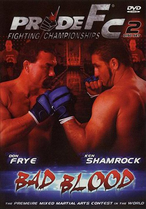 Pride 19: Bad Blood 2002 official movie poster