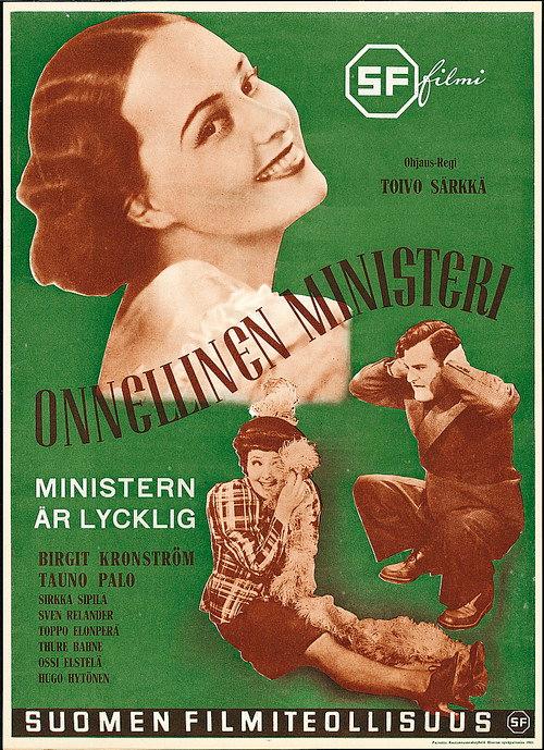 Onnellinen ministeri 1941 official movie poster