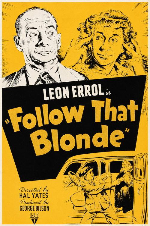 Follow That Blonde 1946 official movie poster