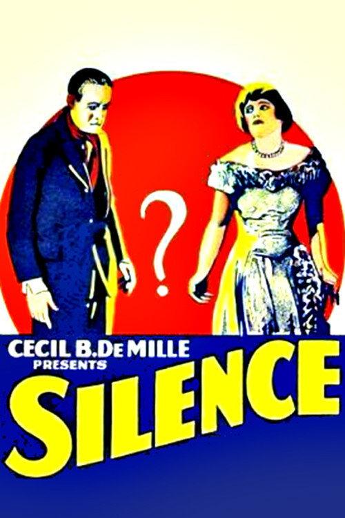 Silence 1926 official movie poster