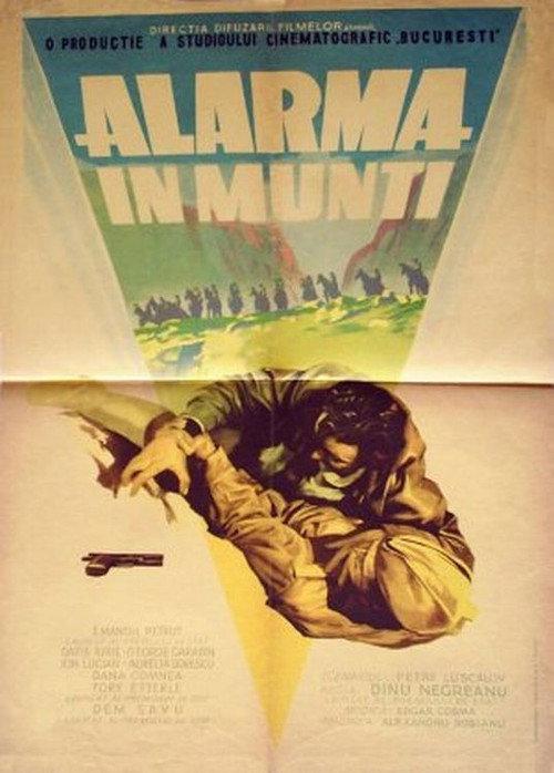 Alarm in the Mountains 1955 official movie poster