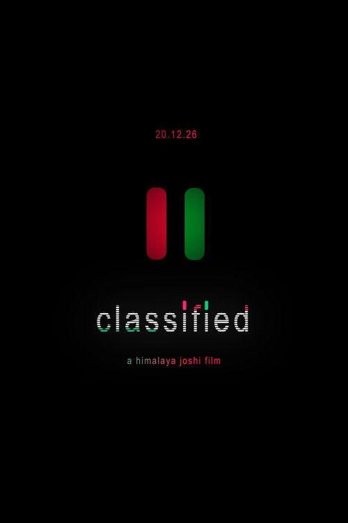 Classified 2026 official movie poster