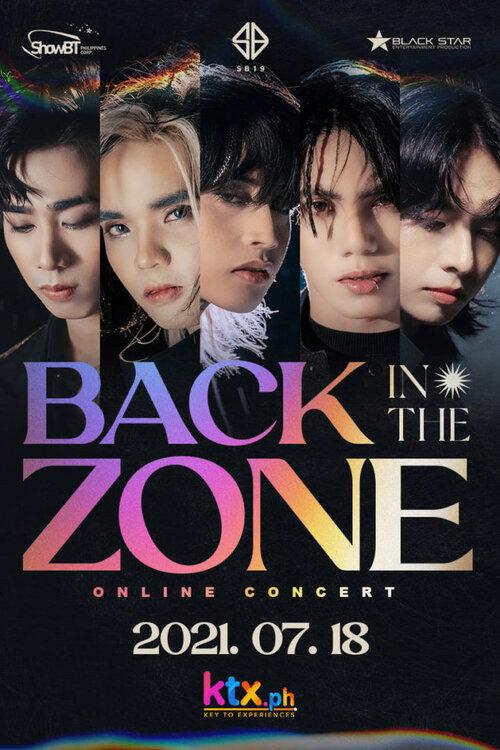 SB19 Back in the Zone: Online Concert 2021 official movie poster