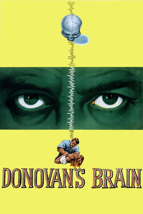 Donovan's Brain 1953 official movie poster