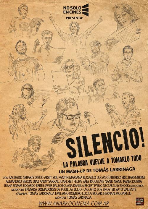 SILENCIO la palabra vuelve a tomarlo todo 2014 official movie poster