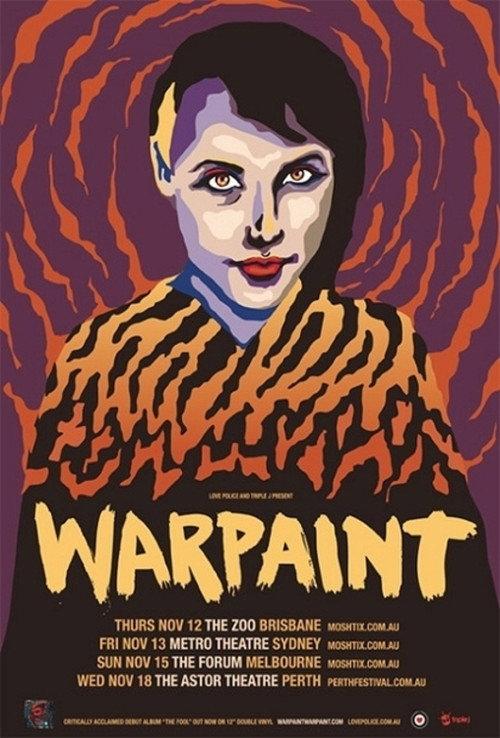 Warpaint 2012 official movie poster