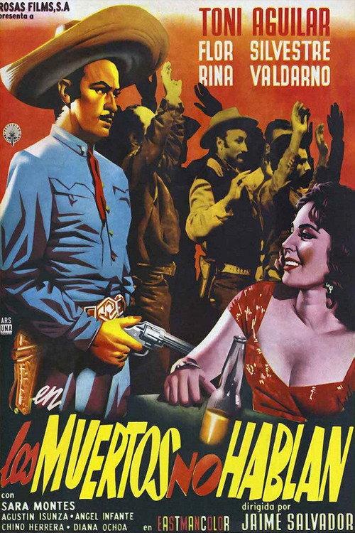 Los muertos no hablan 1958 official movie poster