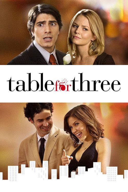Table for Three 2009 official movie poster