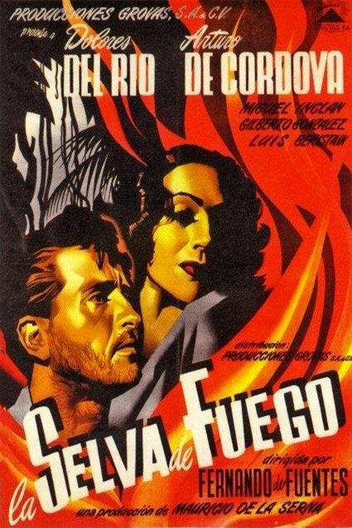 The Jungle of Fire 1945 official movie poster