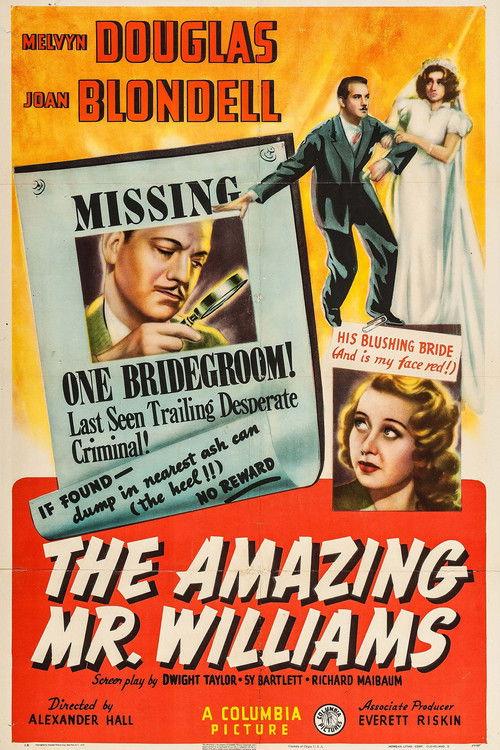 The Amazing Mr. Williams 1939 official movie poster
