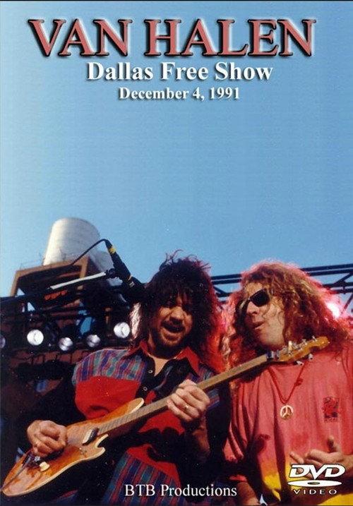 Van Halen: Dallas Free Show 1991 official movie poster