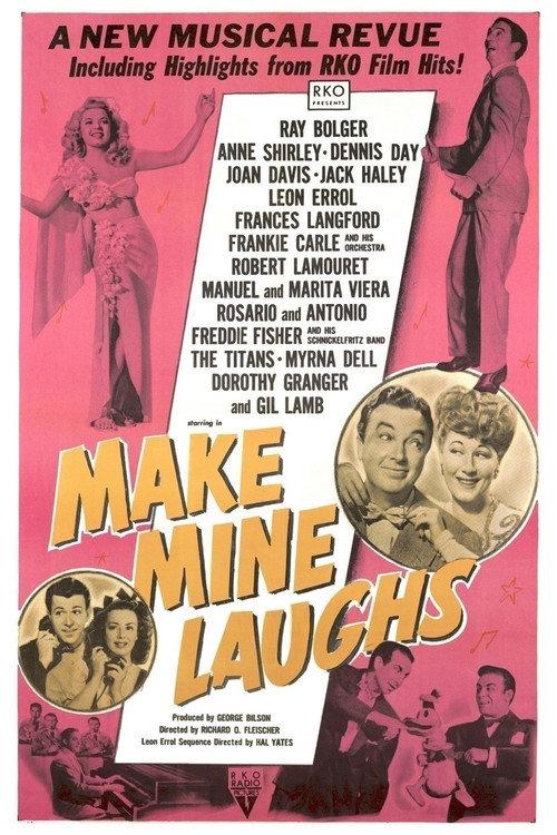 Make Mine Laughs 1949 official movie poster