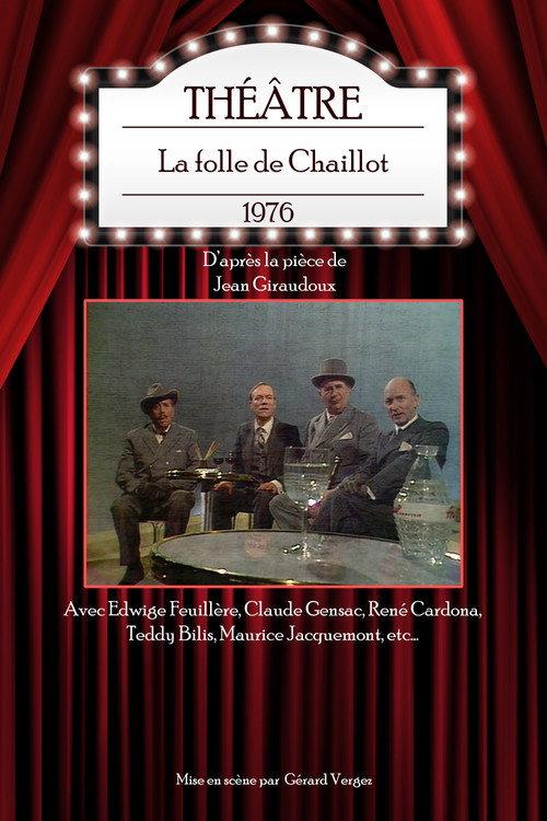 La Folle de Chaillot 1976 official movie poster