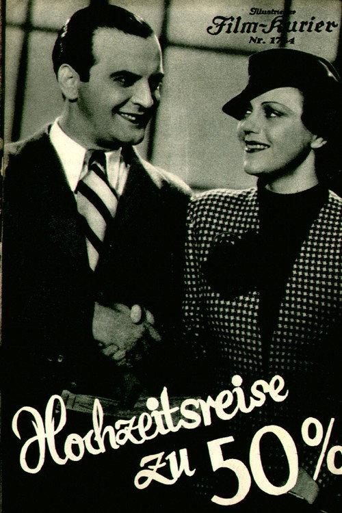 Hochzeitsreise zu 50% 1937 official movie poster