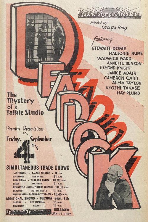 Deadlock 1931 official movie poster