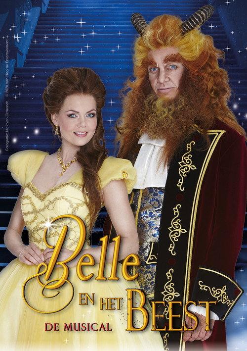 Belle en het Beest: De Musical 2020 official movie poster