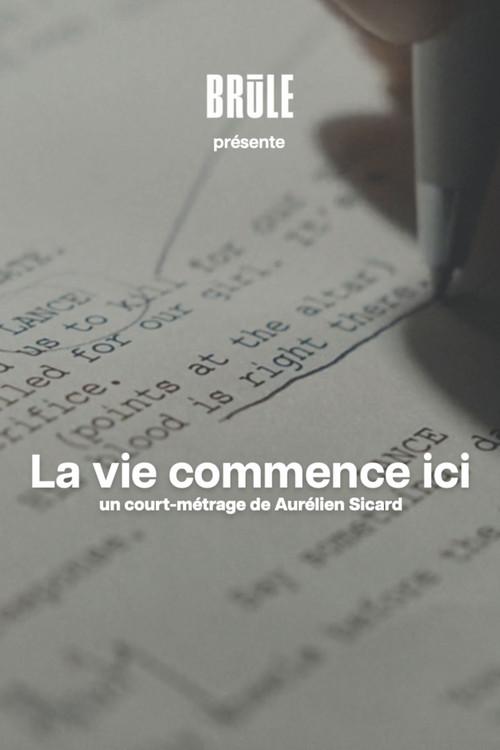 La vie commence ici 2024 official movie poster