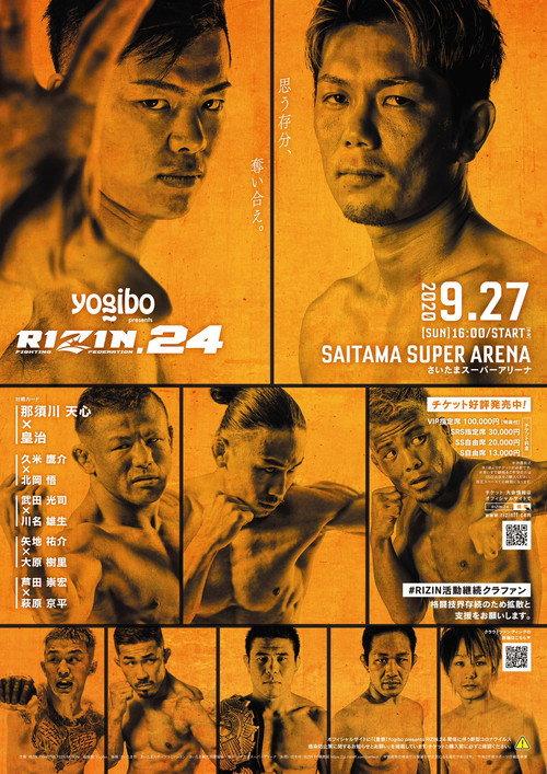 RIZIN 24 2020 official movie poster