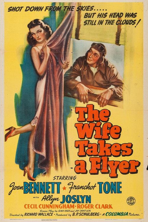 The Wife Takes a Flyer 1942 official movie poster