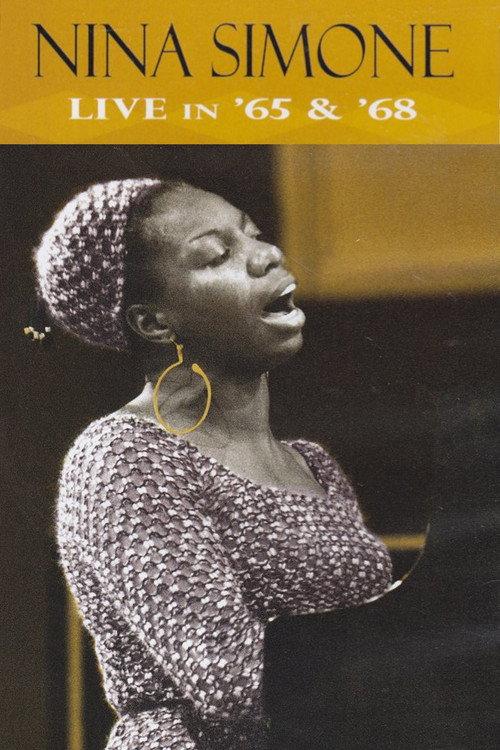 Nina Simone: Live in '65 & '68 2008 official movie poster