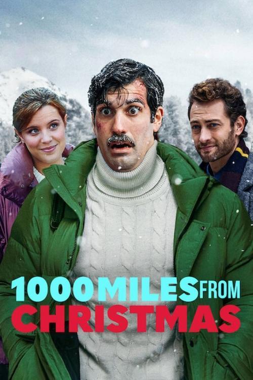 1000 Miles From Christmas 2021 official movie poster