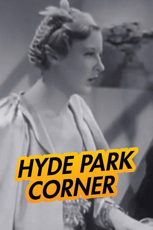 Hyde Park Corner 1935 official movie poster