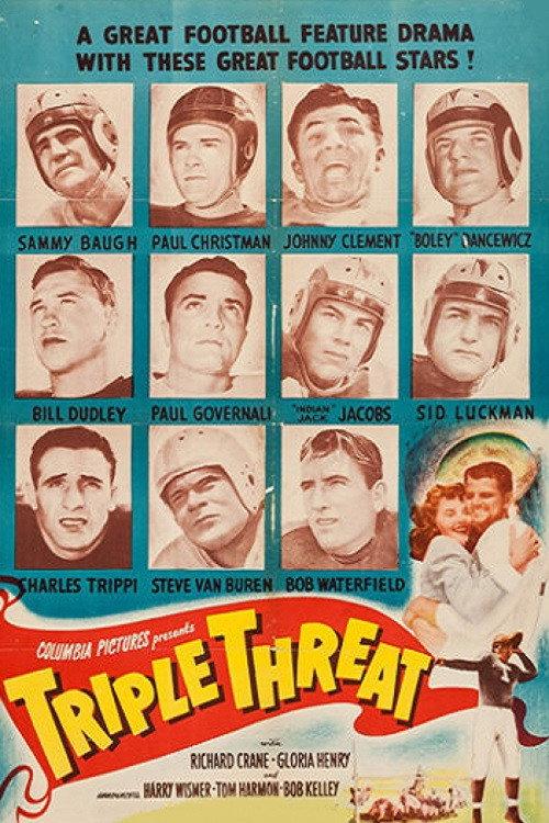 Triple Threat 1948 official movie poster