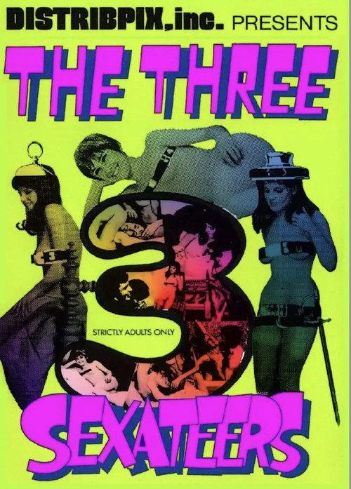 The Three Sexateers 1970 official movie poster