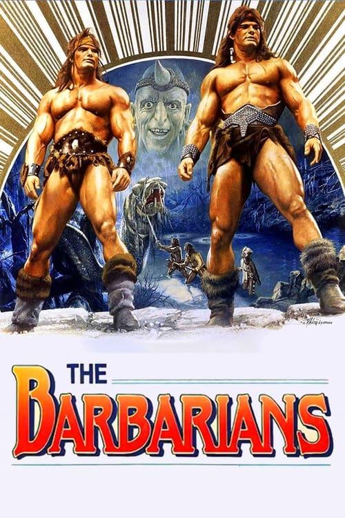 The Barbarians 1987 official movie poster