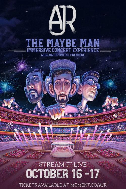 AJR - The Maybe Man Immersive Concert Experience 2024 official movie poster