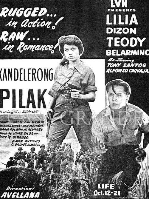 Silver Candlestick 1954 official movie poster