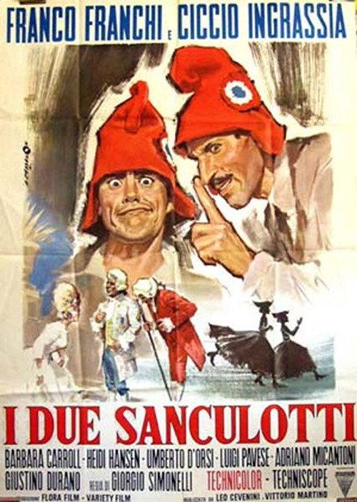 I due sanculotti 1966 official movie poster