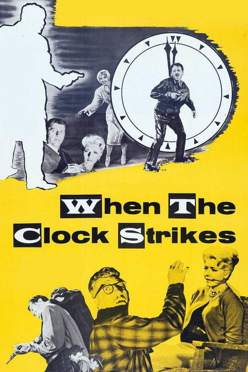 When the Clock Strikes 1961 official movie poster