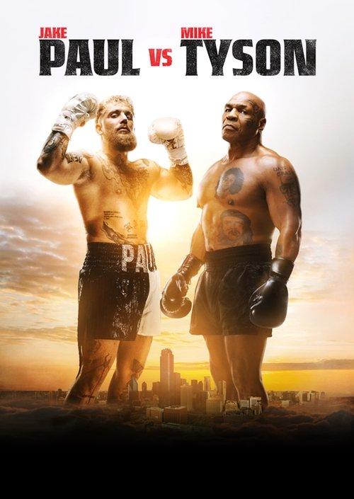Jake Paul vs. Mike Tyson 2024 official movie poster