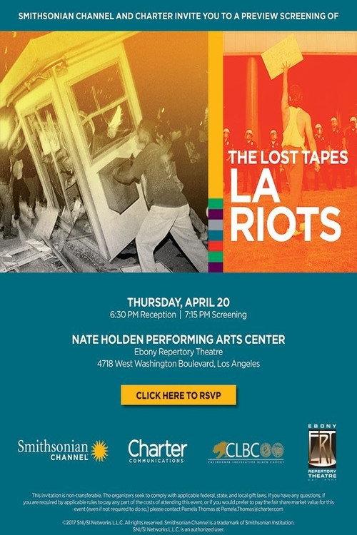 The Lost Tapes: LA Riots  official movie poster
