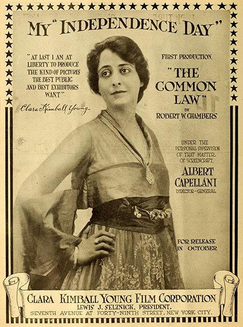 The Common Law 1916 official movie poster