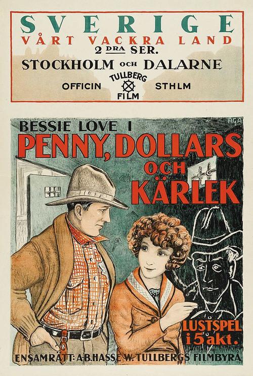 Penny of Top Hill Trail 1921 official movie poster