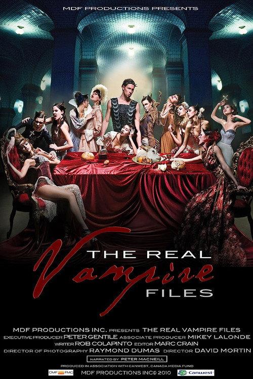 The Real Vampire Files 2010 official movie poster