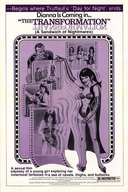 The Transformation: A Sandwich of Nightmares 1974 official movie poster