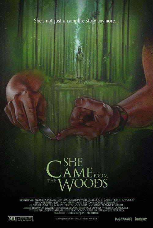 She Came from the Woods 2018 official movie poster