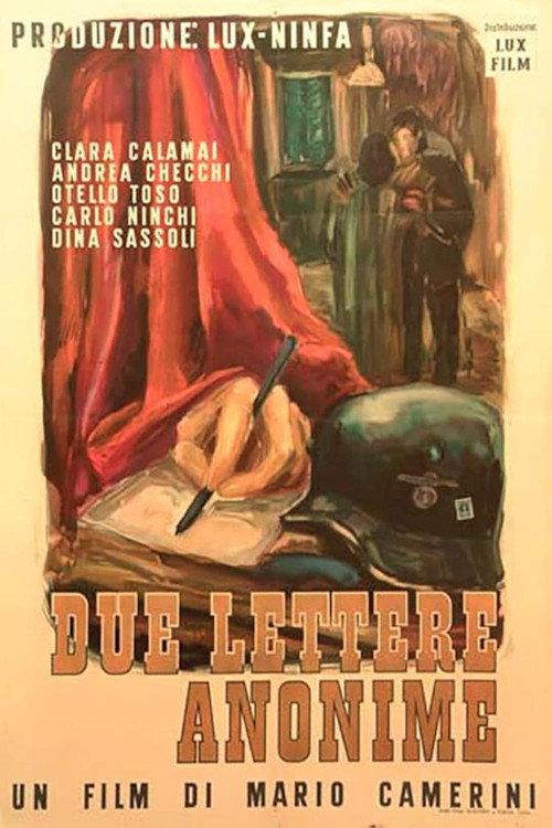 Two Anonymous Letters 1945 official movie poster