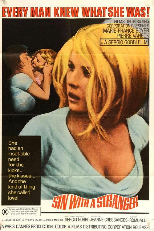 Sin with a Stranger 1968 official movie poster