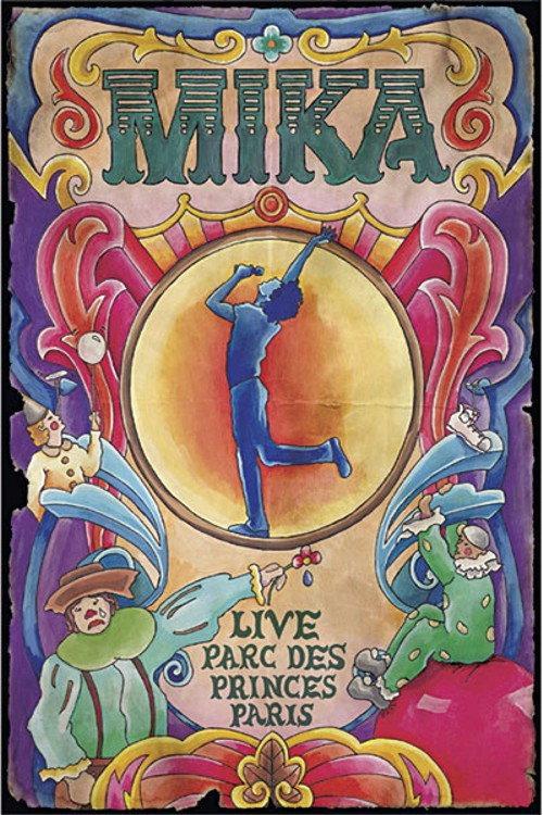 MIKA: Live au Parc des Princes Paris 2008 official movie poster