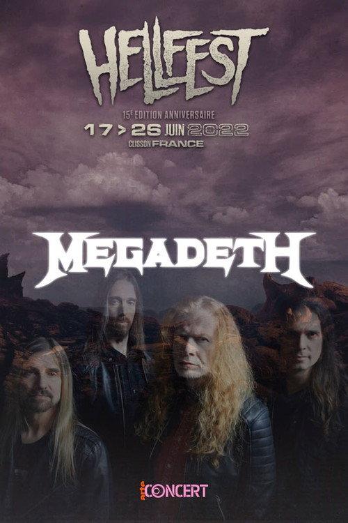 Megadeth - Hellfest 2022 2022 official movie poster