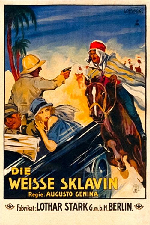 Die weisse Sklavin 1927 official movie poster