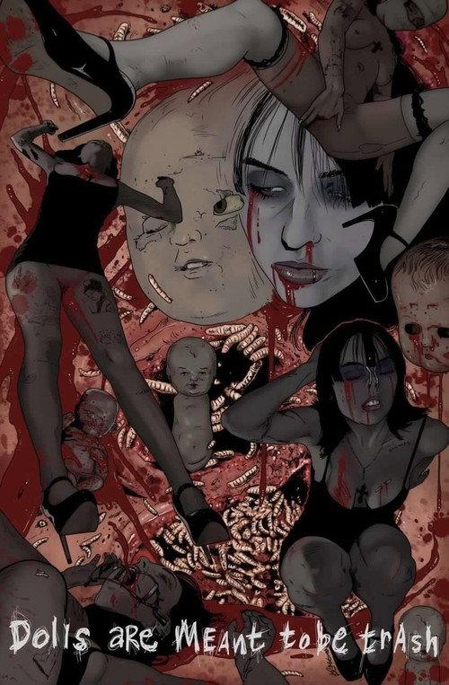 Dolls are Meant to be Trash 2023 official movie poster