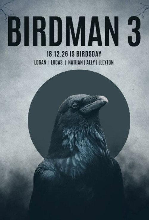 BIRDMAN 3 2026 official movie poster